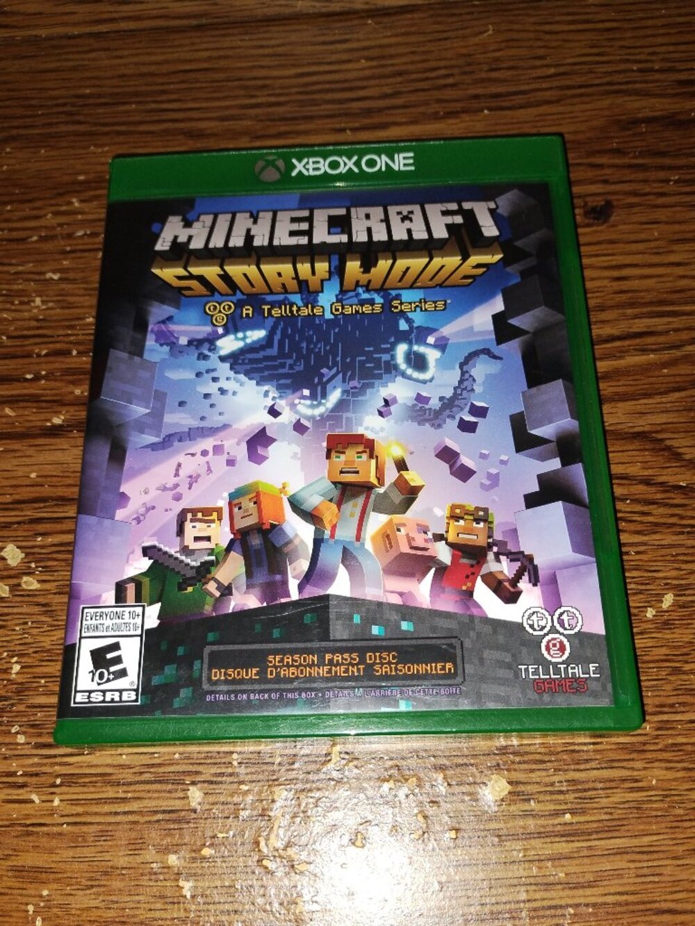 MInecraft: Story Mode (Microsoft Xbox One, 2015) Complete